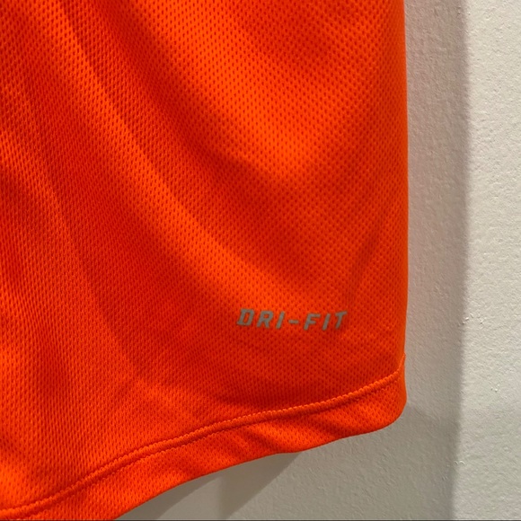 Nike Dri-Fit Orange Racer Back Tank Top - Picture 4 of 6